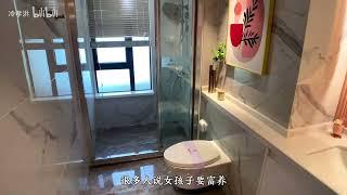 今天看一套建筑面积155㎡的叠墅，一楼带一个127平方的花园