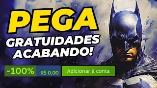 OPA! Jogos GRÁTIS na Steam e Ubisoft, cupom de desconto ESPECIAL e ofertas de jogos de até 96% OFF