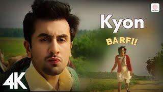  Kyon | 4K Video | Barfi | Pritam | Papon | Sunidhi Chauhan | Ranbir Kapoor | Priyanka Chopra 
