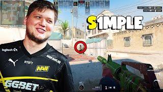 S1MPLE PLAYING w/ DONK - CS2 POV FACEIT DUST2 "VOICE COMMS" CS2 2024 - #CS2 #FPL #s1mple #donk