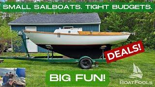 The Top Trailer Sailers & Day Sailers for Sale in New England Under $10k - Get ready for summer fun!