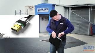 PureLink Germany - demonstration of EasyLock HDMI Cable