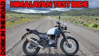 Royal Enfield Himalayan On and Off Road Test Ride and First Impressions + Top Speed Test