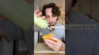 Cheese Crusted Burrito #easyrecipes #burrito #cheesecrust #plantbased #cooking