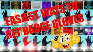 EASIEST WAYS TO GET BADGE GLOVES | Slap Battles (Part 1)