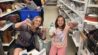 Goodwill Thrift Trip with my granddaughter