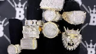 10K Gold Diamond Hip Hop Rings NEW Releases | HipHopBling.com