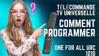 Comment programmer une télécommande TV universelle One for All URC 1210