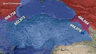 Alternate Soviet Turkey war used Google Earth - Alternatif Sovyet Türk savaşı (Gerçek değildir!!!!)