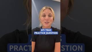 ATI TEAS Science practice question #nursingschool #atiteas #prenursing