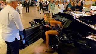 MILLIONAIRES NIGHTLIFE & SUPERCARS IN MONACO 2024