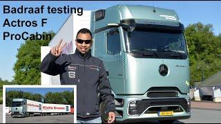 BIGtruck Badraaf testing Mercedes-Benz Actros L ProCabin