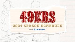 Drawing the Niners: Schedule Release Edition