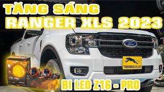 ĐỘ ĐÈN CHO RANGER XLS 2023 - TEST KHẢ NĂNG SÁNG BI LED Z16 PRO | PANTHER4X4