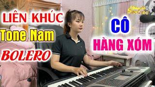 Karaoke Liên Khúc Trữ Tình Dễ Hát Nhất 2022 ▶ Cô Hàng Xóm | Organ Trực Tiếp