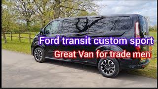 Quick  Review Of Ford Transit Custom Sport Van #Ford #Van #Reviews #Sport #Diybackgarden #Mostaffa