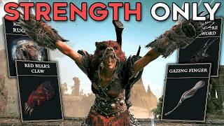 Elden Ring (+DLC) But I Can ONLY LEVEL STRENGTH