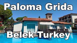 [4K HDR 60FPS] Paloma Grida Resort & Spa Hotel 5* All Inclusive in Belek, Türkei | Turbo Hotels