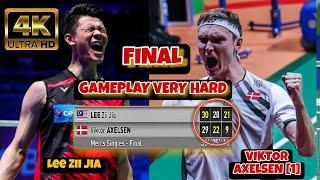 FINAL‼️ One of the best Aggressive vs Aggressive Match‼️Lee zii Jia(MAS) vs Viktor Axelsen (DEN)[2]