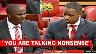 DRAMA!! Watch how Babu Owino silenced Kimani Ichungwa in Parliament while defending finance bill