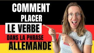   Comment savoir où placer le verbe en allemand : l'ordre des mots dans la phrase allemande