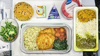 HINDU AIRPLANE FOOD ► Iceland to India