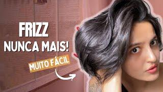 Hábitos que mudaram a saúde do meu cabelo e ACABARAM COM O FRIZZ | Cabelo curto saudável