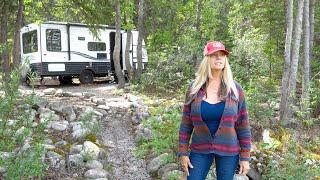 I ALMOST QUIT | Living in a Travel Trailer | Canadian Rockies | Van Life