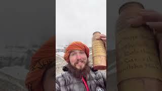 Drinking Sadhguru’s Kailash Water