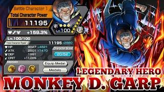 LEGENDARY HERO MONKEY D. GARP GAMEPLAY | ONE PIECE BOUNTY RUSH | OPBR