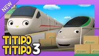 TITIPO S3 EP24 Xingxing's new job l Cartoons For Kids | Titipo the Little Train