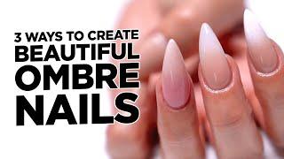 3 Ways to Create Beautiful Ombré Nails