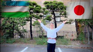 Андижанская полька в Японии Andijon polkasi Yaponiyada Uzbek dance in Japan. 