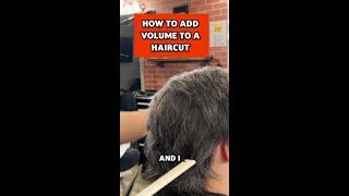 How To Add Volume To A Haircut