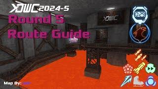 xdwc2024-5 Map Walkthrough | Round 5 | Noob Friendly Guide to Xonotic DeFrag World Championship 2024