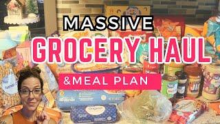 HOW WE FEED OUR FAMILY OF 6/HUGE WALMART GROCERY HAUL & MEAL PLAN
