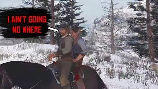 This dialogue itself is depressing knowing what awaits John in the next mission | Rdr1