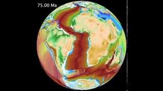 EarthByte Atlantic Ocean since 83 Million year ago (courtesy of Nicolas Flament)