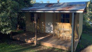 Australian Country Cabin / Shack Build - Start to Finish - Urban Garden Build