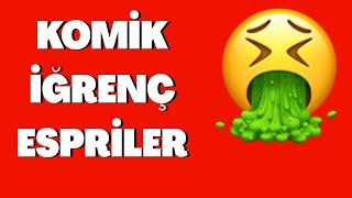 SOĞUK İĞRENÇ ESPİRİ  / KOMİK ŞAKALI ŞAŞIRTMALI SORULAR