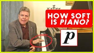 How Soft Should Piano Really Be Played?