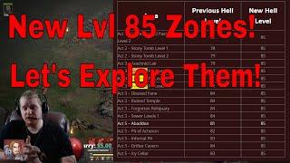 D2R New Level 85 Zones Coming In Patch 2.4! - Let's Take A look at Each Zones Magic Find Viability.