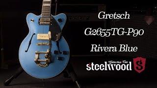 Tiene galleta - Gretsch G2655TG-P90 Riviera Blue