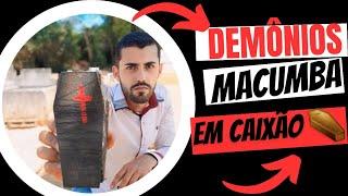 MACUMBA NO CEMITÉRIOOLHA OQUE ESTAVA NO CAIXÃO ️ ️ 