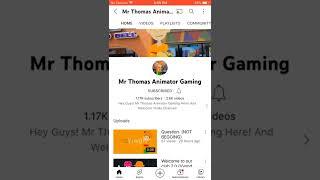 Happy 11th Birthday Mr Thomas Animator Gaming!