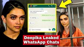 Deepika Padukone Leaked WhatsApp Chats Proved that she is a Drug Addict