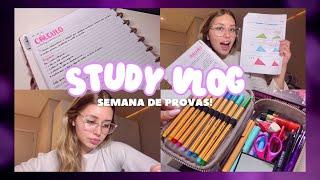 MINHA ROTINA DE ESTUDOS | Study Vlog - Luiza Vinco