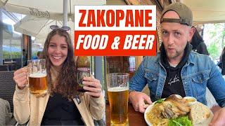 POLISH FOOD & BEER TOUR! Zakopane 2022 