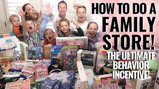 How to do a family store - BEST parenting hack ever!! | Behavior “ticket system”! | Jordan Page