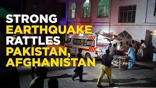 Earthquake Jolts Afghanistan, Pakistan News Live | Big Tremors Of 6.5-magnitude Injures Many